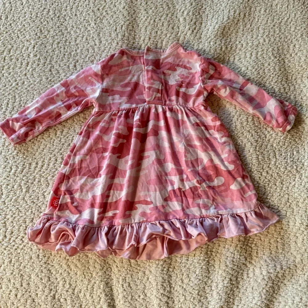 Magnetic Me Pink Camo Baby Dress Size 3-6 Months